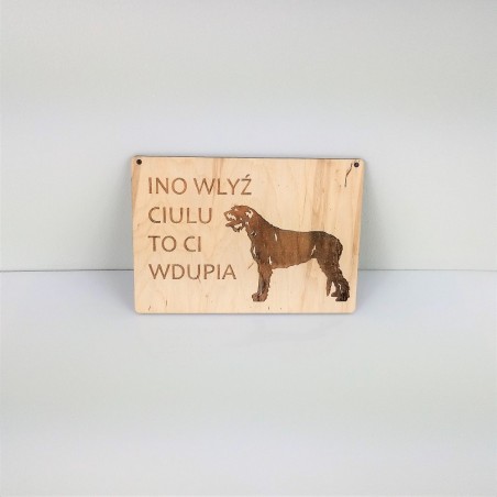 Tabliczka INO Wilczarz