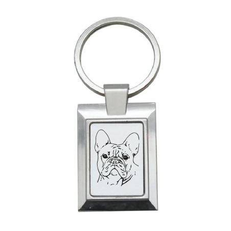 Brelok buldog francuski