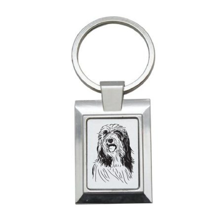 Brelok bearded collie