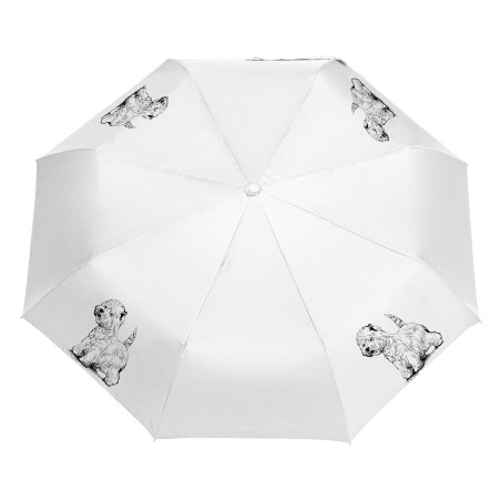 Parasol z Psami Parasolka West Składana, Lekka, Wiatroodporna
