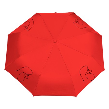 Parasol z Psami Parasolka Pudel Składana, Lekka, Wiatroodporna