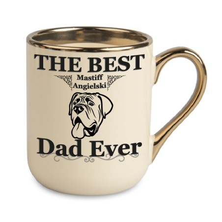 KUBEK DO PRACY DLA PSIARZA Z PSEM MASTIFF ANGIELSKI