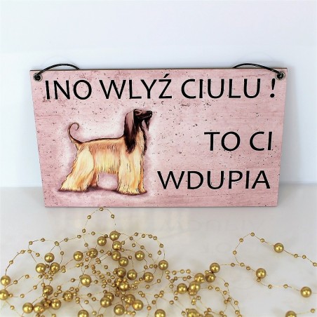 Tabliczka INO Chart afgański CU kolor