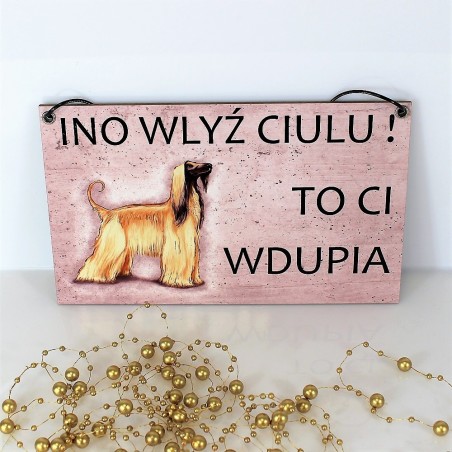 Tabliczka INO Chart afgański K