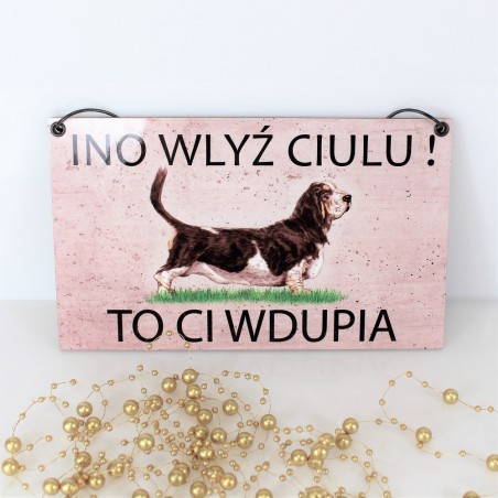 Tabliczka INO Basset