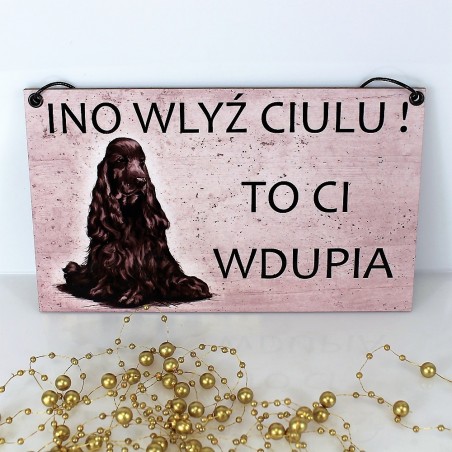 Tabliczka INO Cocker K