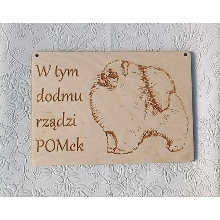 Tabliczka dom Pomeraniana